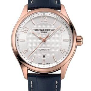 Frederique Constant Men's Classic Date Automatic Blue Watch 42MM FC-303RMS5B4